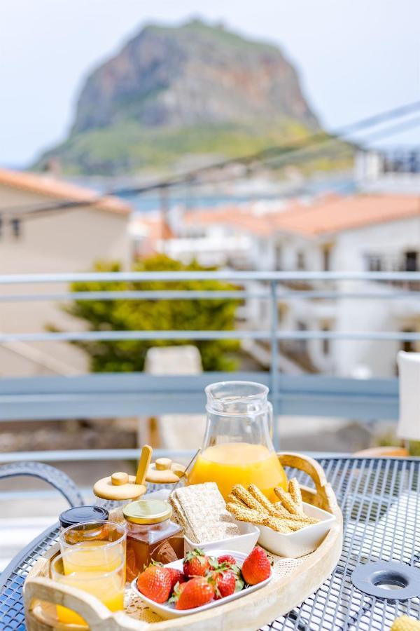 Monemvasia Modern Flat With Panoramic Sea View エクステリア 写真