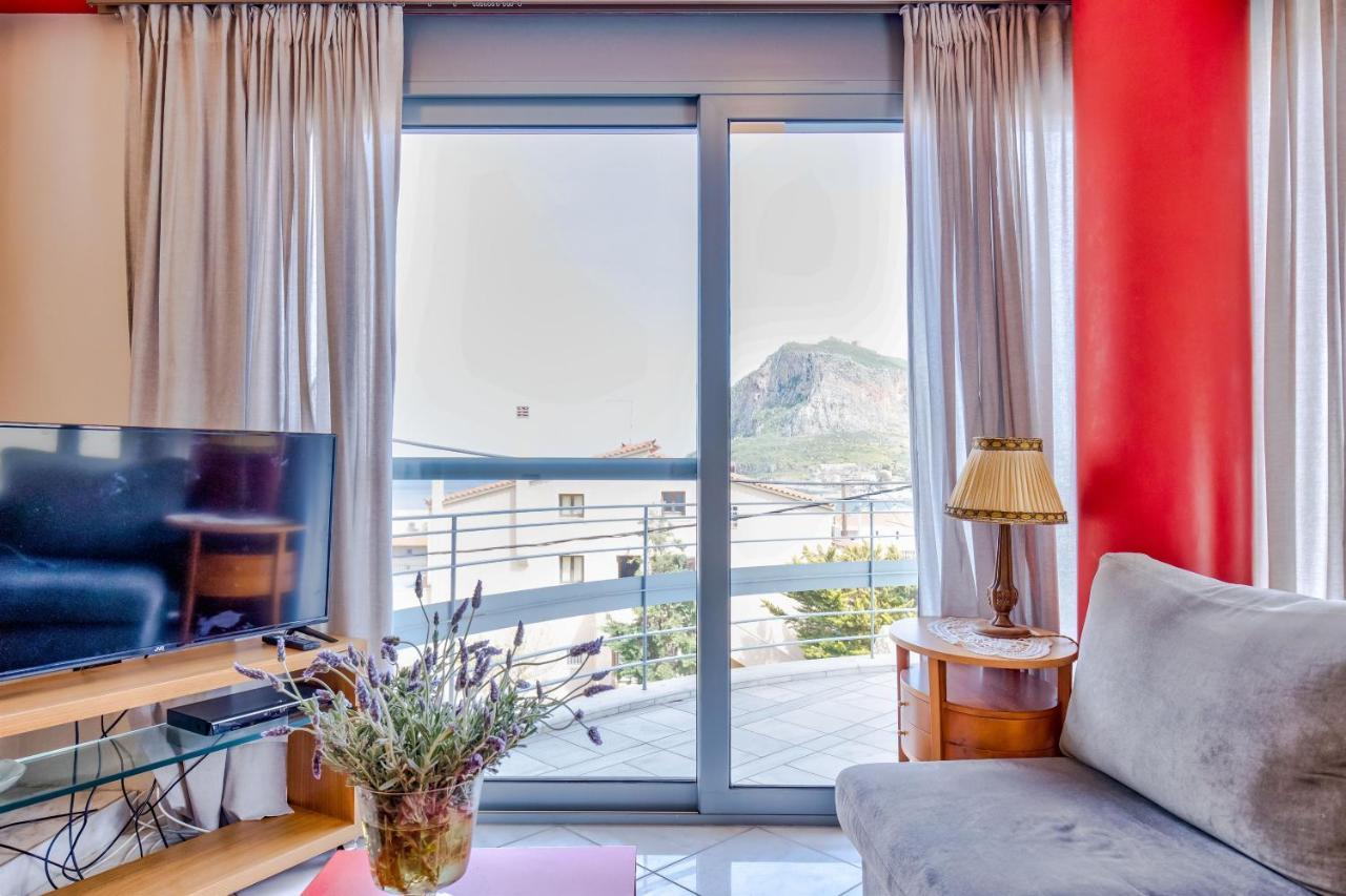 Monemvasia Modern Flat With Panoramic Sea View エクステリア 写真